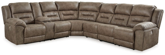 Ravenel - 4 Piece Reclining Sectional by Ashley – Reclining Sectionals