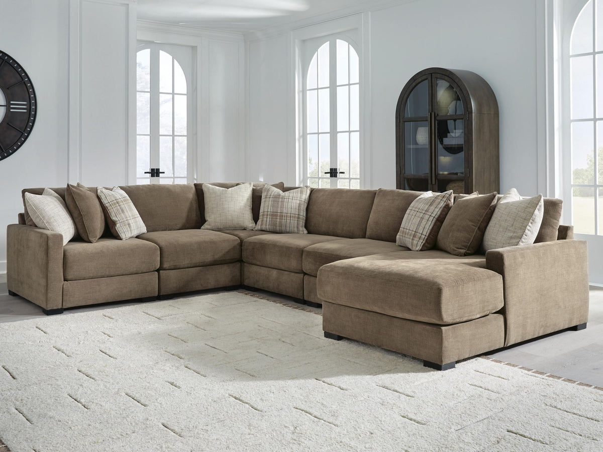 Camellia-Court - 6 Piece Sectional – view 5