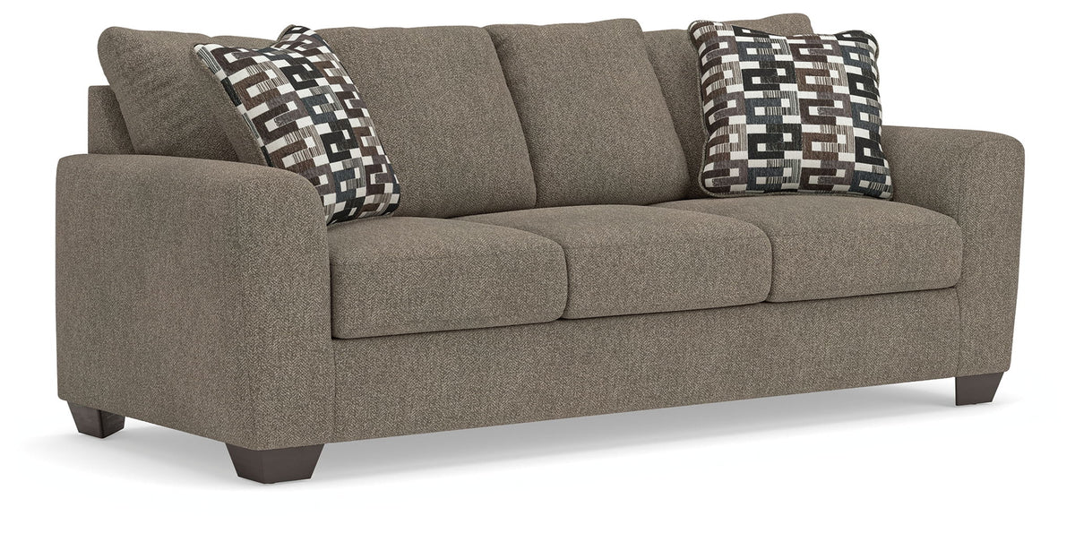 Triston-Peaks - Queen Sofa Sleeper - Suede – Sleeper Sofas