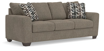 Triston-Peaks - Queen Sofa Sleeper - Suede – Sleeper Sofas