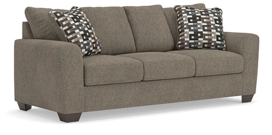 Triston-Peaks - Queen Sofa Sleeper - Suede – Sleeper Sofas