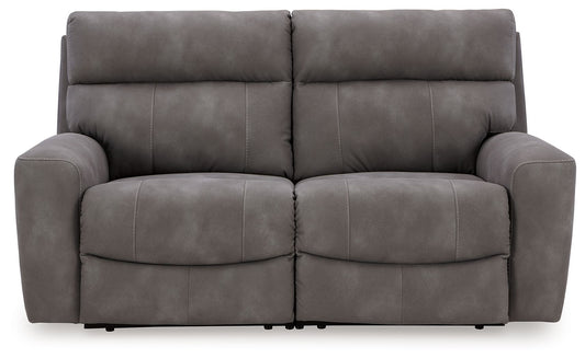 Next-Gen Durapella - 2 Piece Reclining Sectional by Ashley – Reclining Sectionals