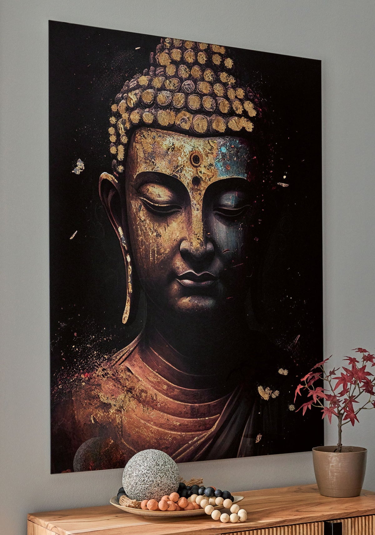 Caymoore - Wall Art - Black / Gold Finish by Ashley – view 4