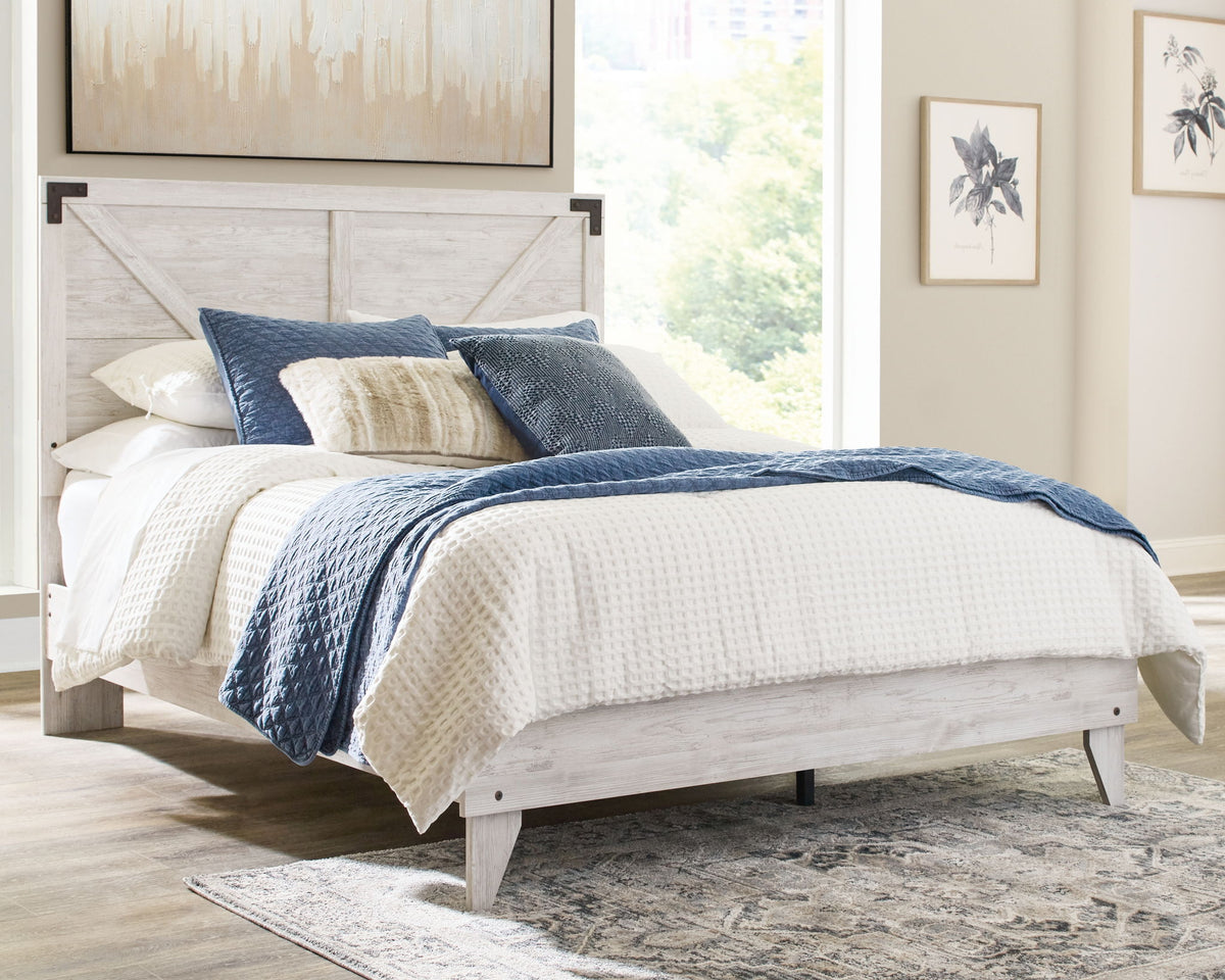 Shawburn - Panel Bed by Ashley – view 4