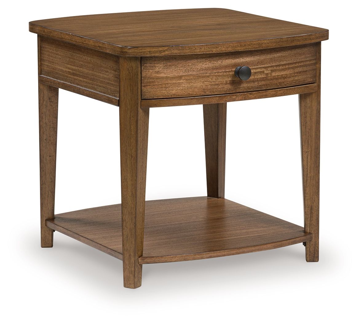 Burkbyer - Rectangular Table by Ashley – view 2
