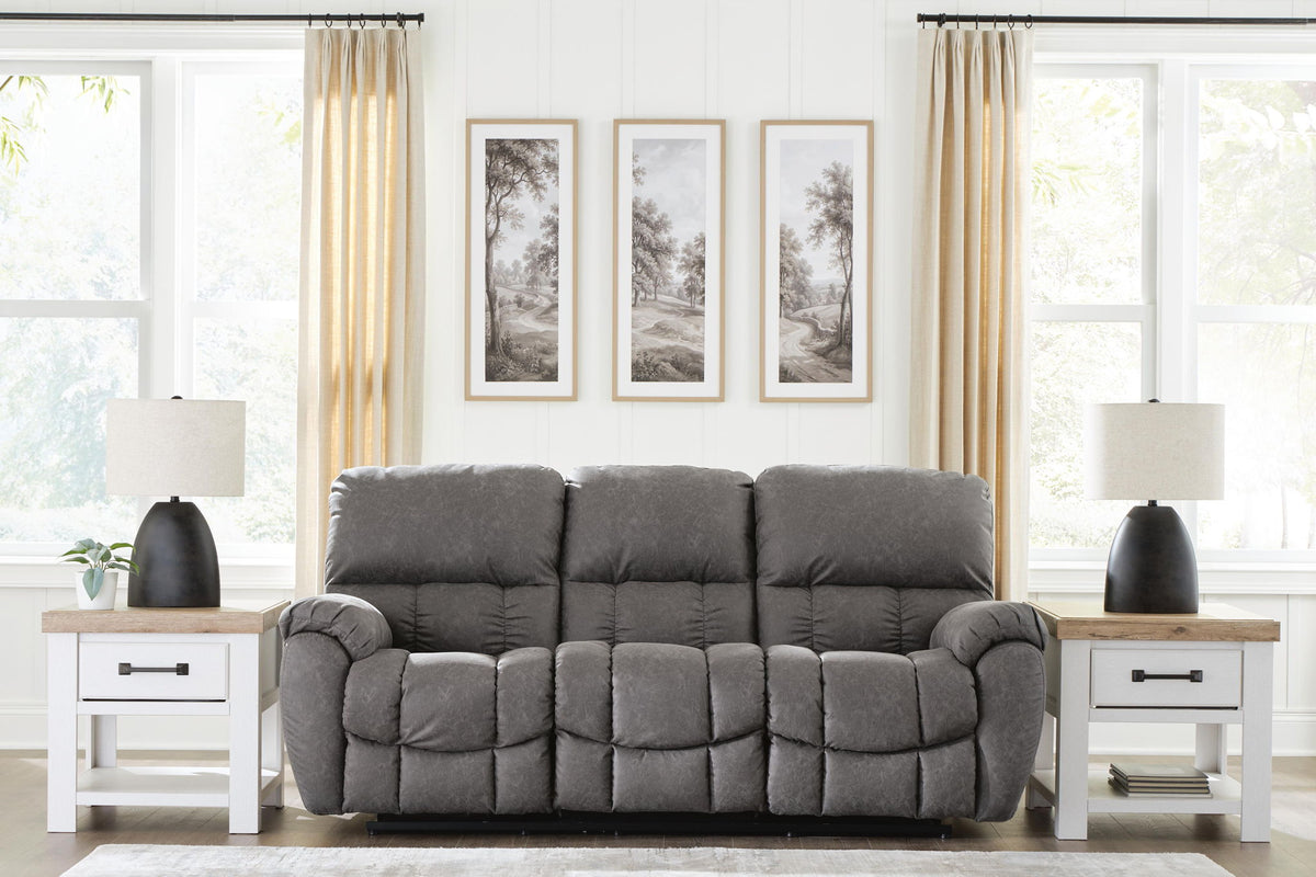 Bakerstein - Power Reclining Sofa With Adjustable Headrest - Galaxy by Ashley – view 4