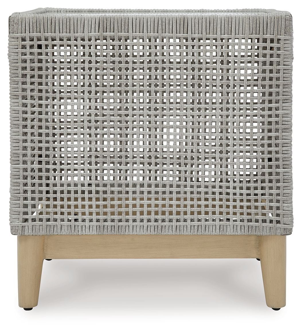 Seton Creek - Square End Table - Gray by Ashley – view 4