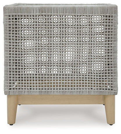 Seton Creek - Square End Table - Gray by Ashley – view 4