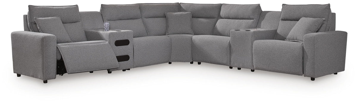 Modmax II - 7 Piece Reclining Sectional by Ashley – view 11