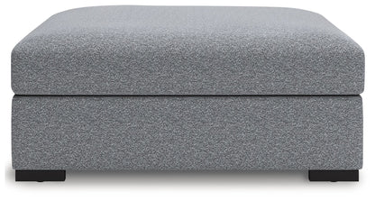 Bealton - Oversized Accent Ottoman - Salt And Pepper – view 4