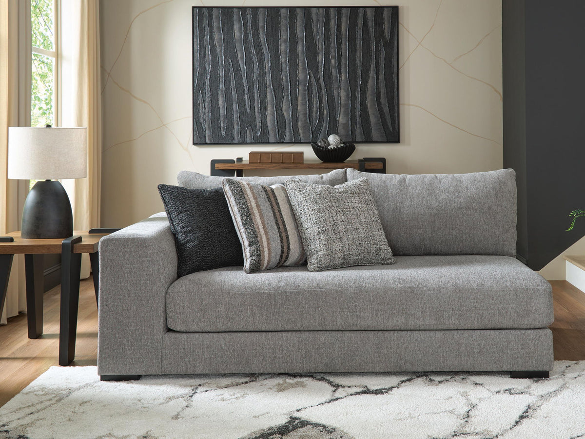 Creston Heights - LAF Corner Chaise - Smolder by Ashley – view 4