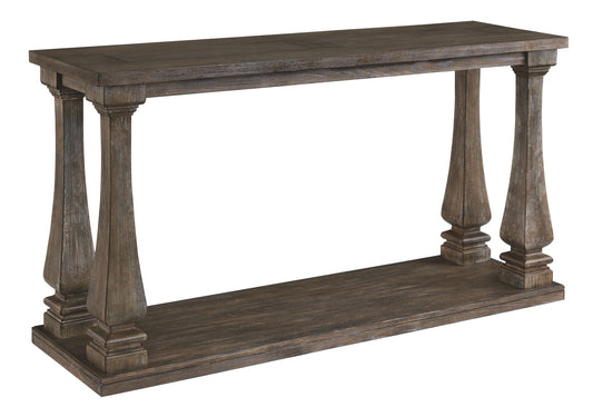 Johnelle - Sofa Table - Gray by Ashley – Sofa Tables
