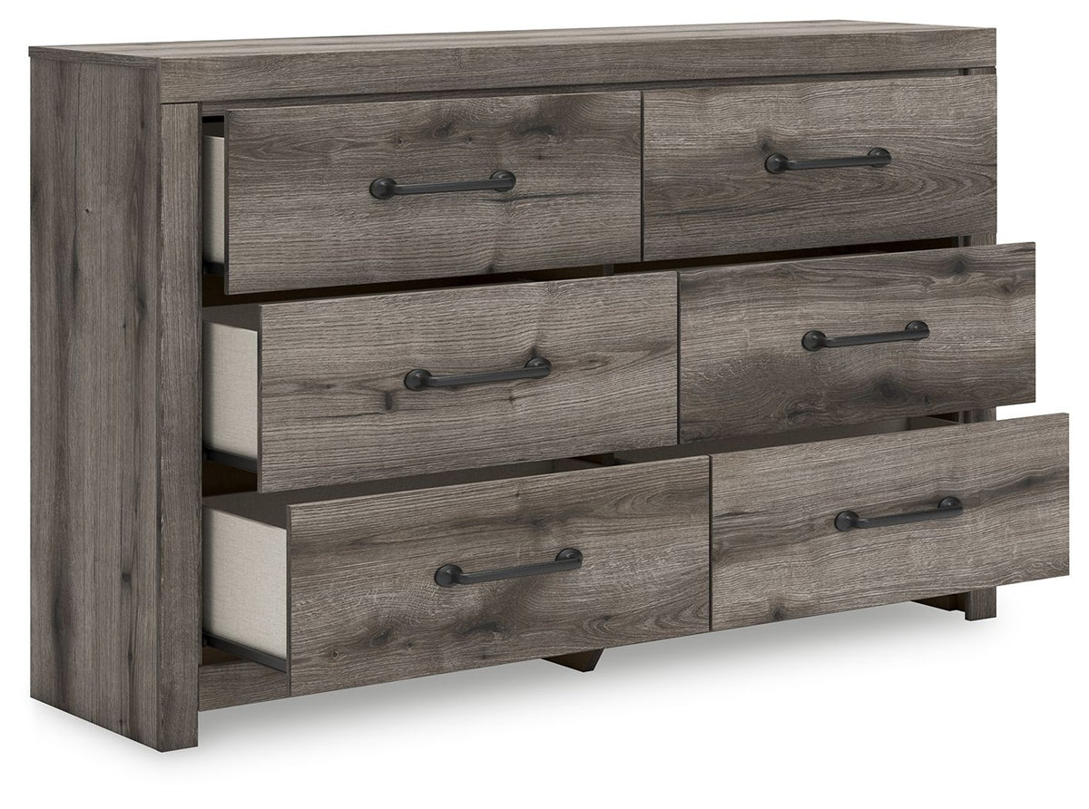 Graystorm - Six Drawer Dresser by Ashley – view 8
