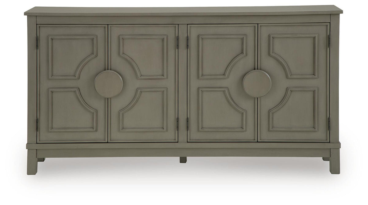 Darlock - Accent Cabinet - Warm Gray by Ashley – view 4