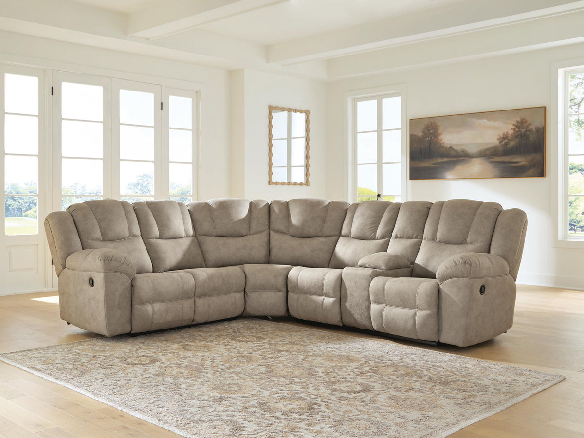 Pearce-Pike - Reclining Sectional by Ashley – view 8