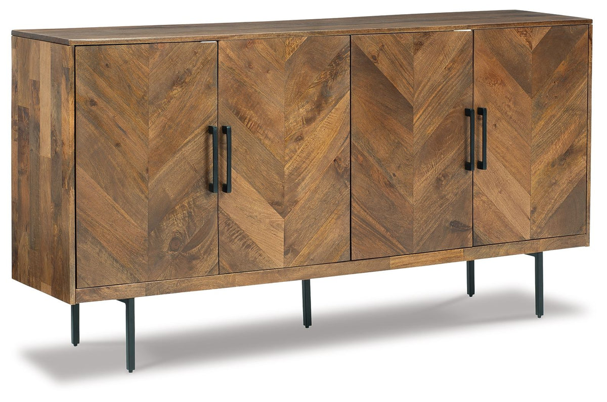 PratTVille - Accent Cabinet - Brown by Ashley – Accent Cabinets