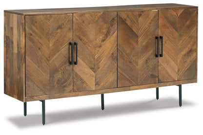 PratTVille - Accent Cabinet - Brown by Ashley – Accent Cabinets