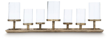 Wallmond - Candle Holder - Antique Brass Finish by Ashley – Candles & Holders