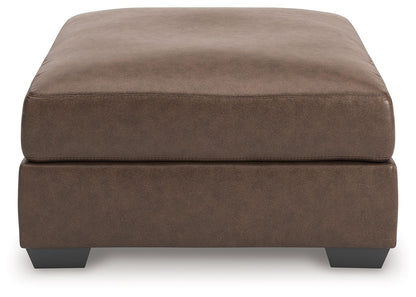 WillowBend - Oversized Accent Ottoman - Umber by Ashley – view 4