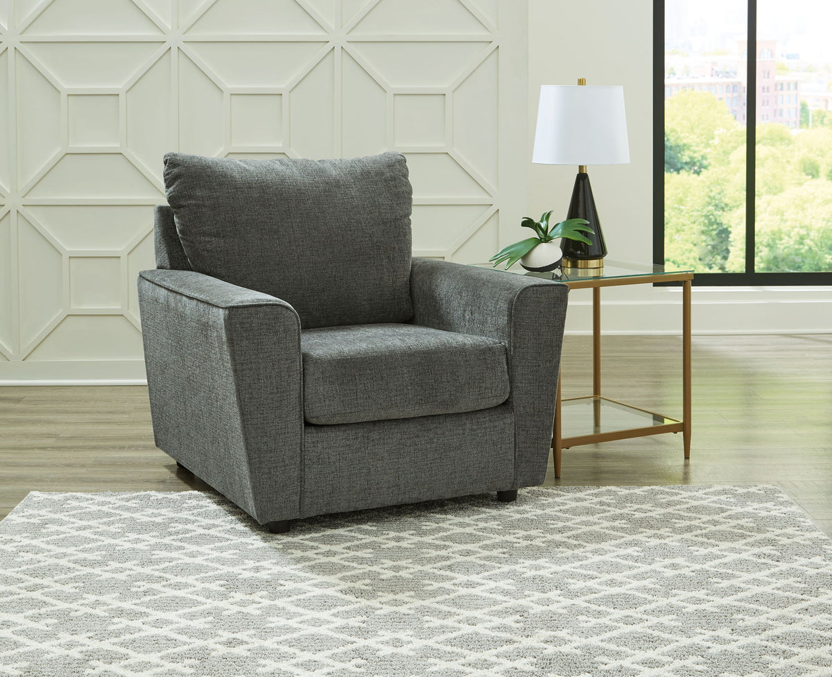 Stairatt - Chair - Gravel by Ashley – view 4