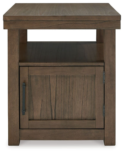 Boardernest - Rectangular End Table - Brown by Ashley – view 4