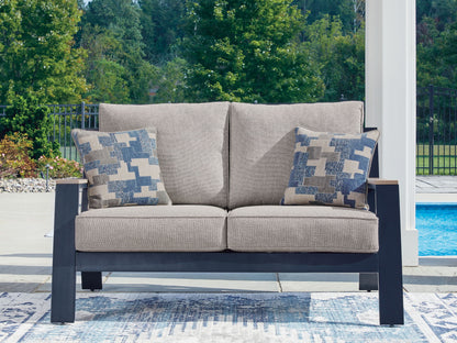 East Beach - Loveseat With Cushion - Blue by Ashley – view 4