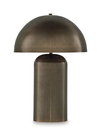 Dorriham - Metal Table Lamp - Light Bronze Finish by Ashley – Table Lamps