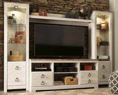 Willowton - Entertainment Center With Fireplace Option by Ashley – view 4