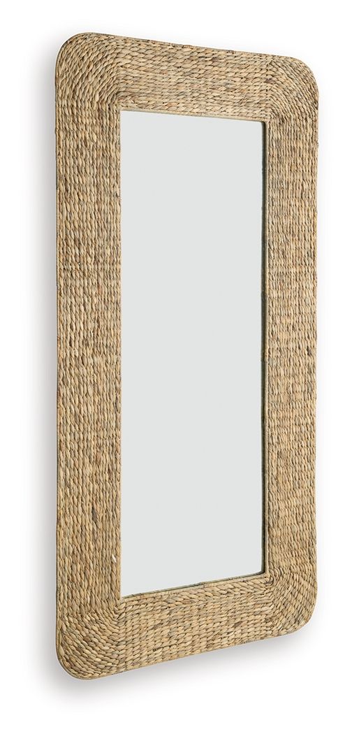 Norigan - Floor Mirror - Natural by Ashley – view 4
