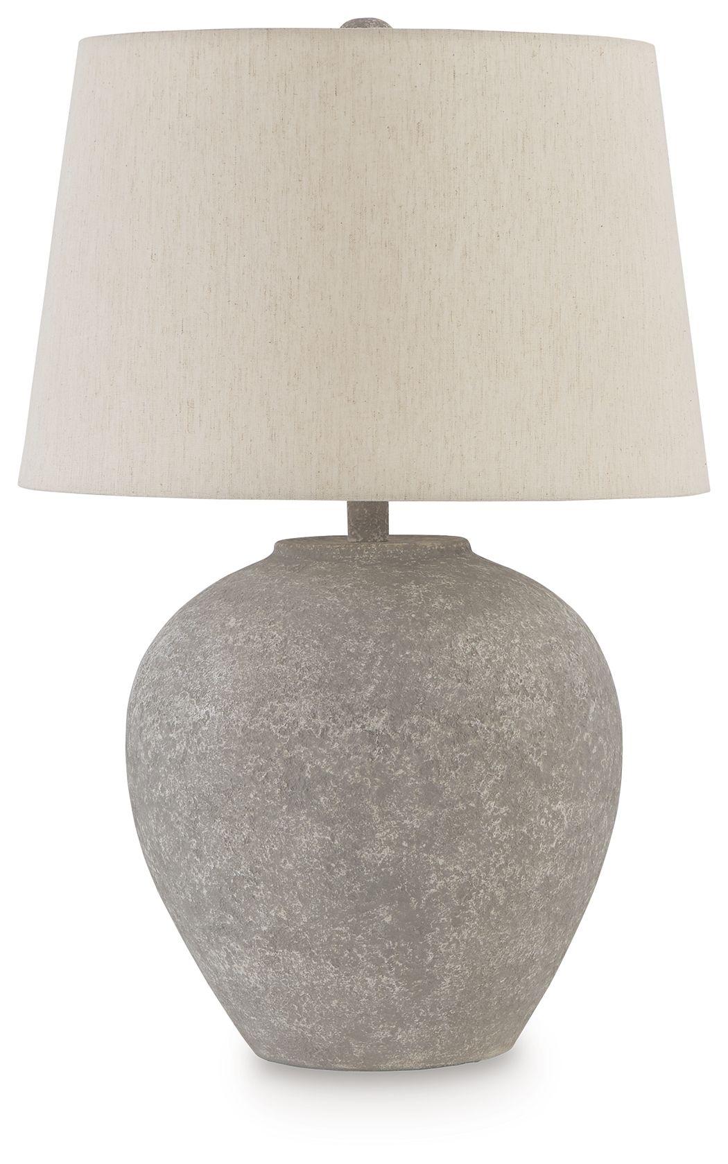 Dreward - Paper Table Lamp - Distressed Gray by Ashley – Table Lamps