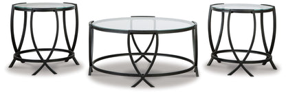 Tarrin - Occasional Table Set (Set of 3) - Black by Ashley – view 4