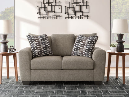 Triston-Peaks - Loveseat - Suede – view 4