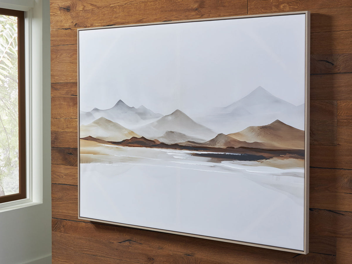 Karalen - Wall Art - White / Gray / Brown by Ashley – view 4